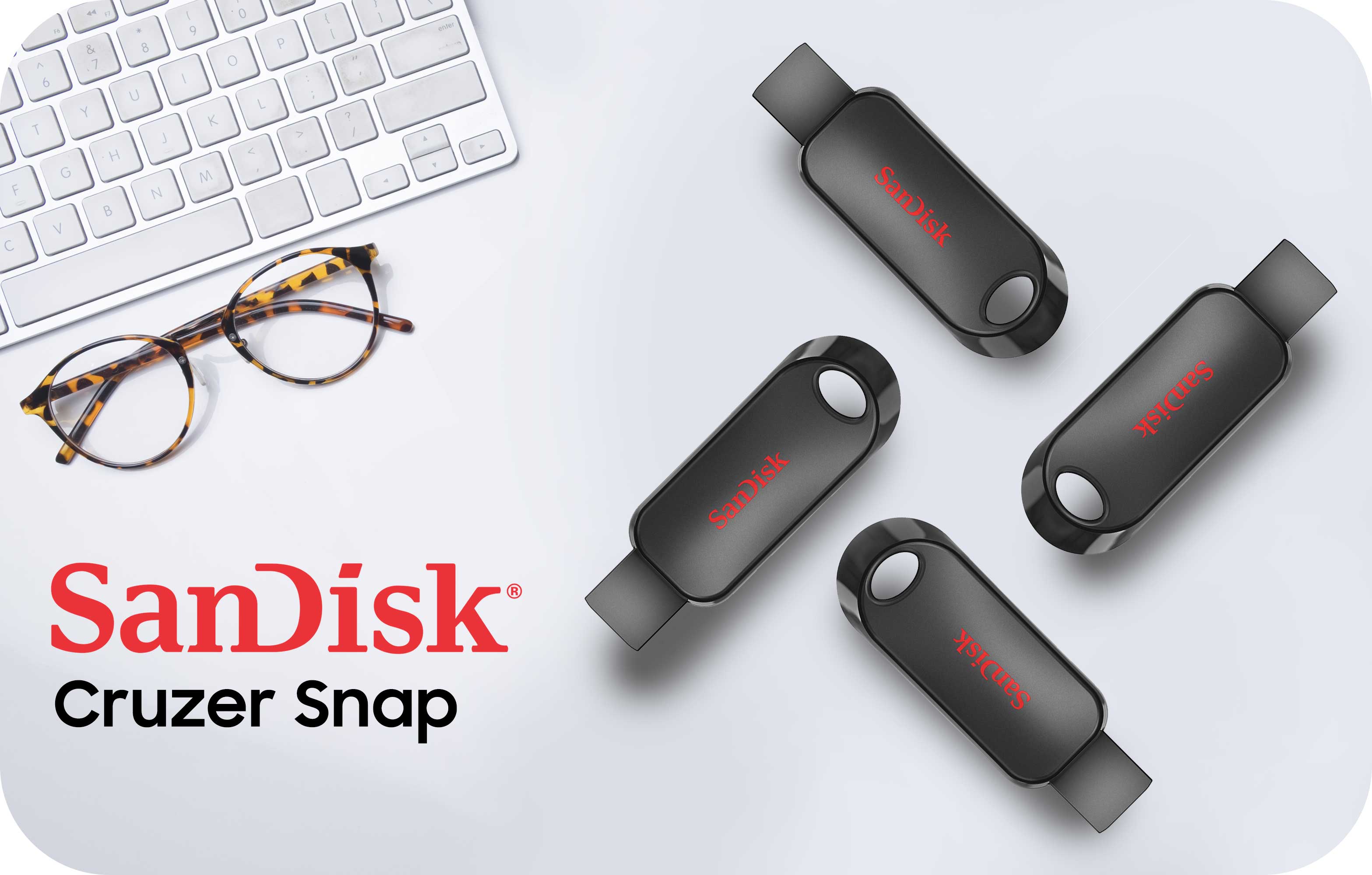 SanDisk Cruzer Snap USB Flash Drive (SDCZ62_128G_G35)
