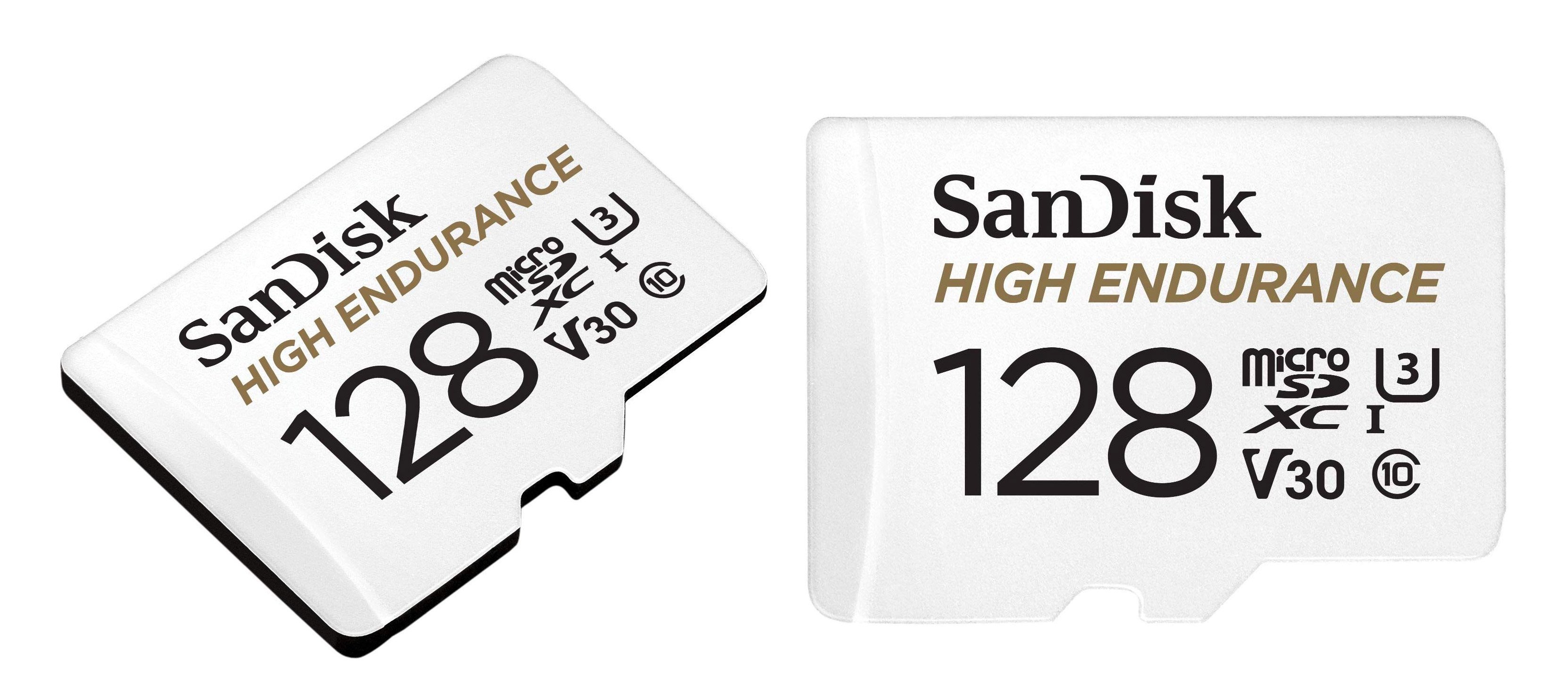 SanDisk High Endurance MicroSDHC Class 10 128GB