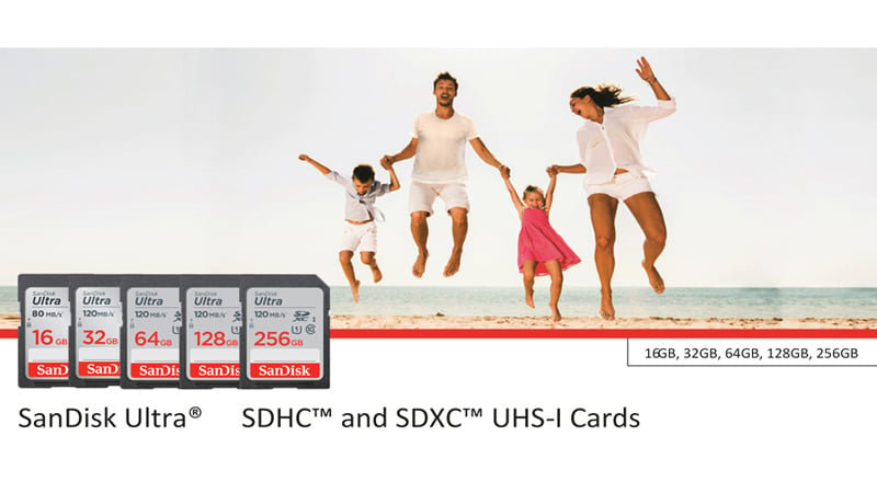 SanDisk Ultra SDHC SDSDUNC4 120MB/s R C10