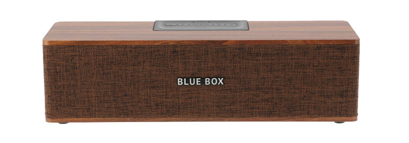 Blue Box Bluetooth Speaker G5 Elegant Wooden