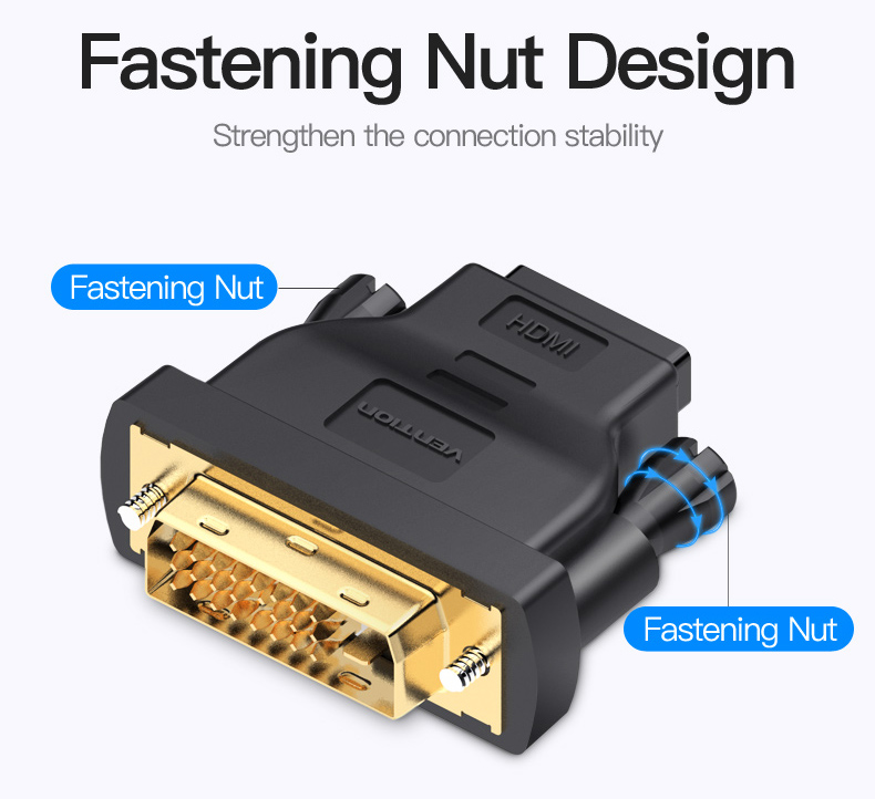 Vention DVI Male to HDMI Female Adapter 