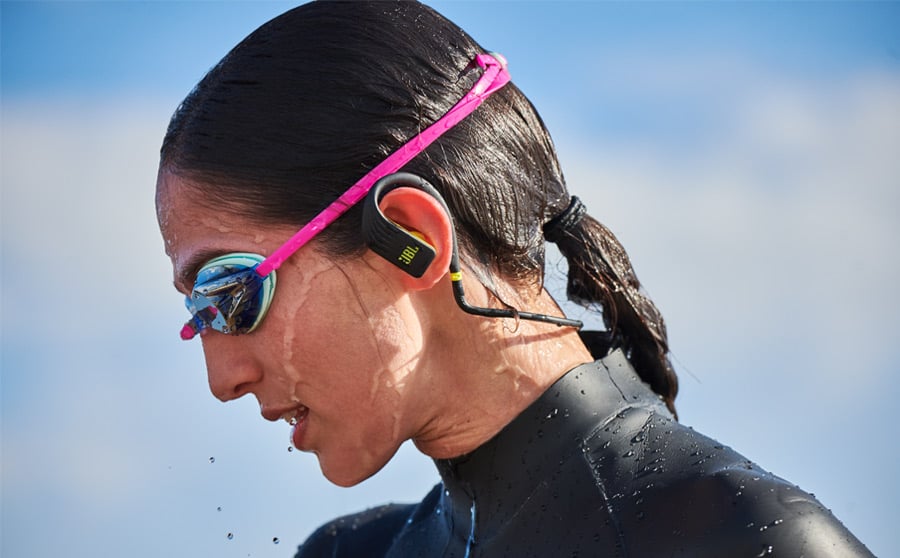 JBL In Ear Endurance DIVE Waterproof Wireless with MP3 Player BlackJBL In Ear Endurance DIVE Waterproof Wireless with MP3 Player Black