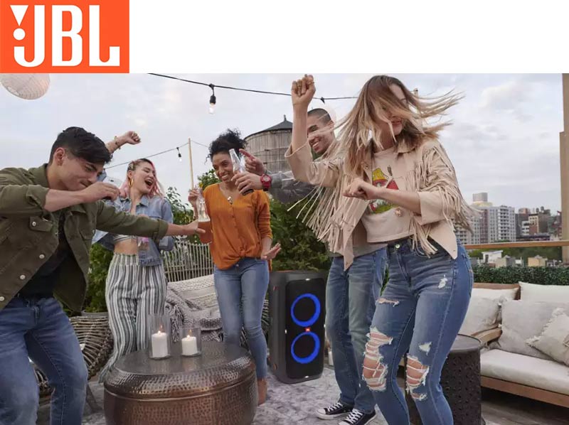 JBL Bluetooth Speaker Light Effects Party Box 310