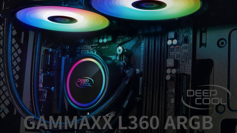 Deepcool CPU Liquid Cooler GAMMAXX L360 A-RGB