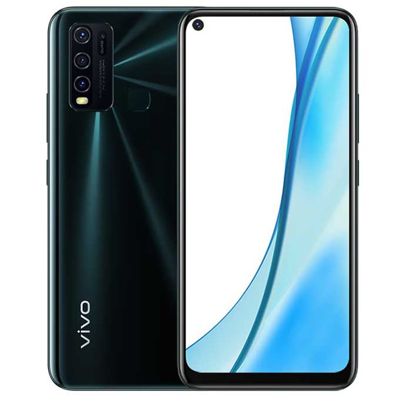vivo Smartphone Y30 (4+64GB) Emerald Black