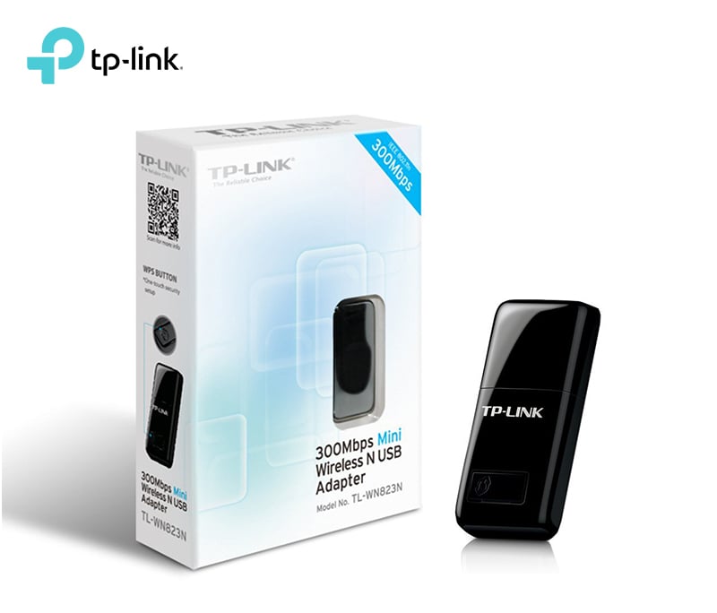 TP-Link Mini Wireless N USB Adapter TL-WN823N 300Mbps