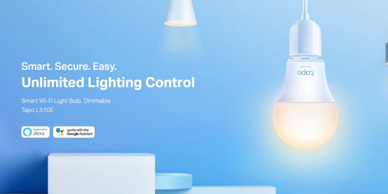 TP-Link Smart Wi-Fi Light Bulb Dimmable Tapo L510E