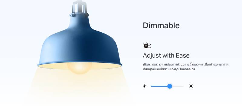 TP-Link Smart Wi-Fi Light Bulb Dimmable Tapo L510E