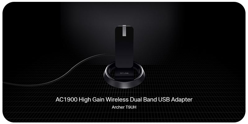 TP-Link Archer T9UH AC1900 High gain Wireless Dual Band USB Adapter