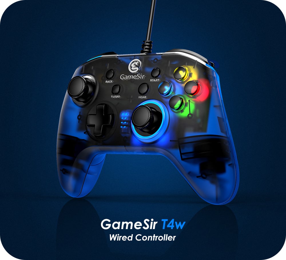 GameSir Gaming Controller T4W Wired Black