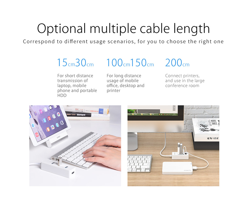 Orico USB 2.0 HUB 4 Ports (W5P-U2)