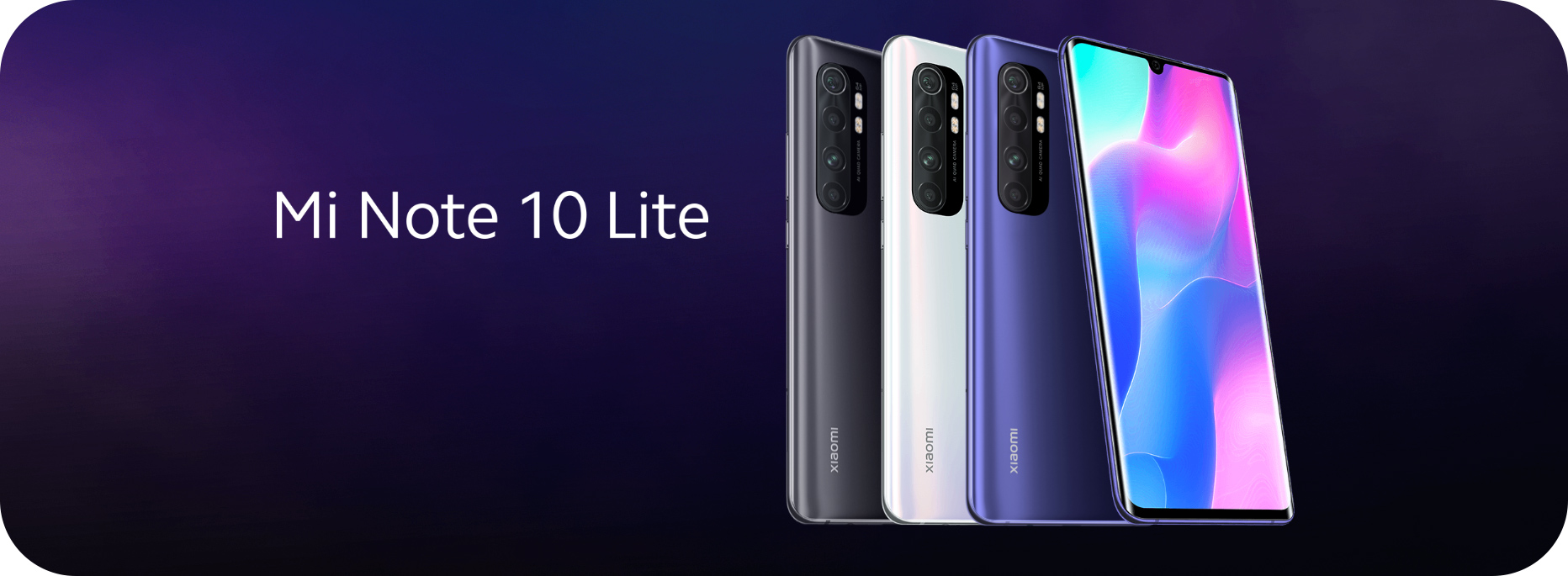 Xiaomi Smartphone Mi Note 10 Lite (8+128) Nebula Purple