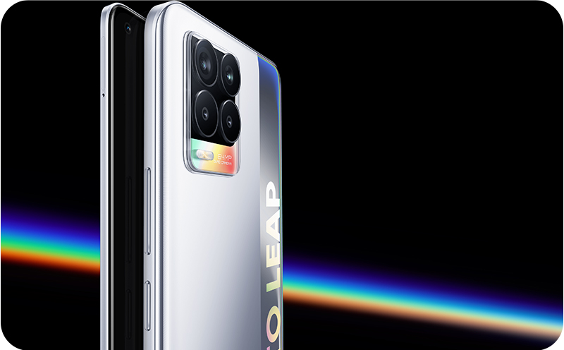 Realme Smartphone 8 (4G) Cyber Black