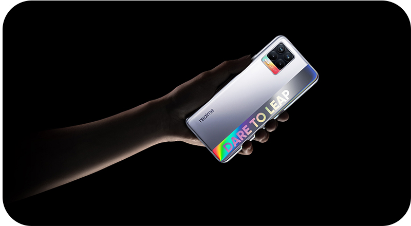 Realme Smartphone 8 (4G) Cyber Silver