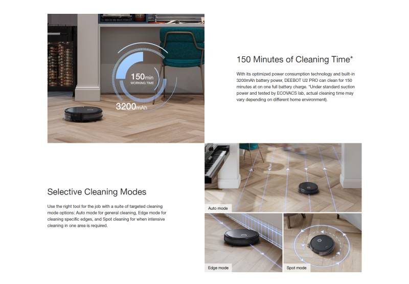 Ecovacs Deebot U2 Pro