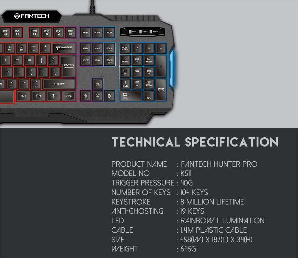 ซื้อ คีย์บอร์ดเล่นเกมส์ Fantech Keyboard K511 Thai คีย์บอร์ดกันน้ำ, คีย์บอร์ดมีสาย, คีย์บอร์ดมาโคร, คีย์บอร์ดทนทาน, คีย์บอร์ดตอบสนองเร็ว, คีย์บอร์ดภาษาไทย, Keyboard ราคาถูก, Keyboard กันน้ำ, Keyboard ราคาถูก, Keyboard แบรนด์ดัง, คีย์บอร์ดมีไฟ, Keyboard ขายดีที่สุด, คีย์บอร์ดคอเกมส์, คีย์บอร์ดเกมส์มิ่ง, คีย์บอร์ดยอดนิยม, คีย์บอร์ดสายยาว, คีย์บอร์ดน้ำหนักเบา, คีย์บอร์ดราคาประหยัด, คีย์บอร์ดราคาสบายกระเป๋า, คีย์บอร์ดเกมส์ยี่ห้อไหนดี, คีย์บอร์ดเกมส์ ราคา, Fantech, แฟนเทค ราคาพิเศษ พร้อมโปรโมชั่นลดราคา ส่งฟรี ส่งเร็ว ทั่วไทย