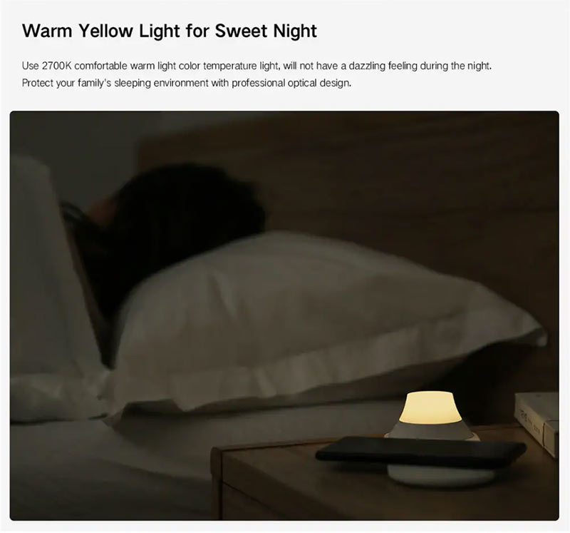 Xiaomi Yeelight Wireless Charging+ Night light EU White