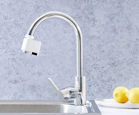 Xiaomi Automatic Sense Infrared Induction Water Saving Device Sink Faucet White