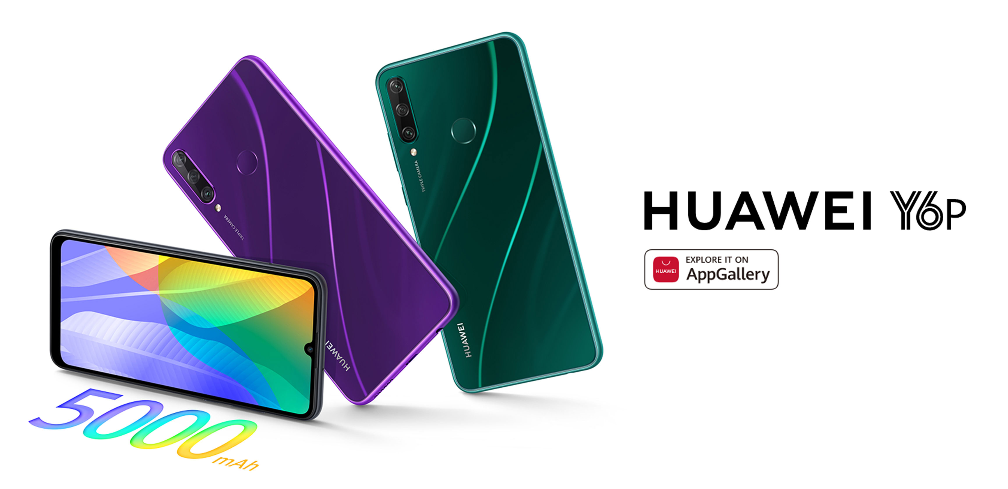 Huawei Smartphone Y6p Emerald Green