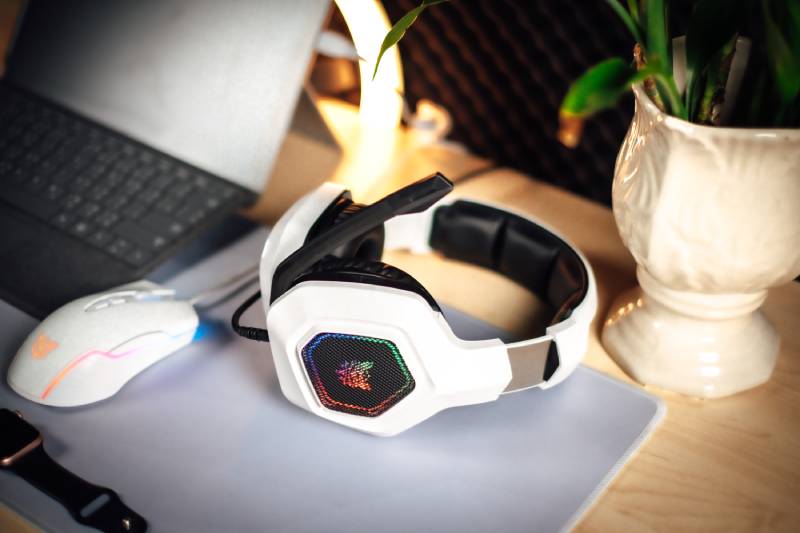 Onikuma Gaming Headset K10 3.5 RGB White