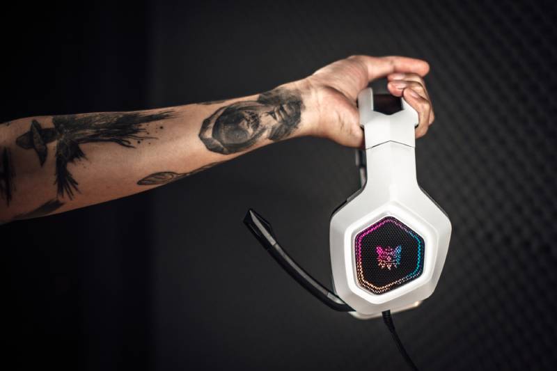 Onikuma Gaming Headset K10 3.5 RGB White