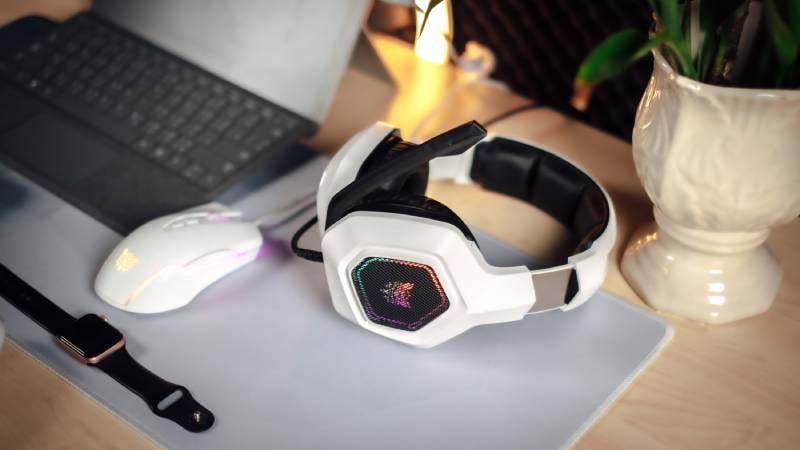 Onikuma Gaming Headset K10 3.5 RGB White