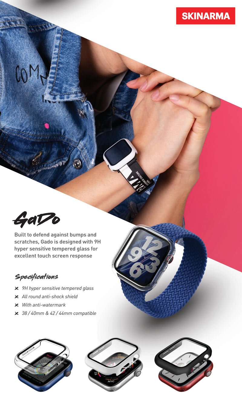 Skinarma Casing for Apple Watch Gado Shield