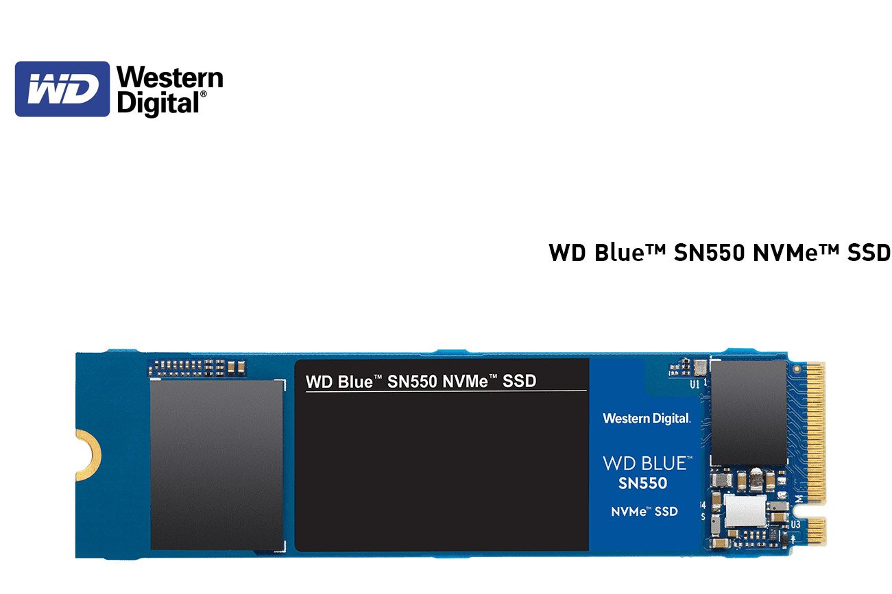 WD SSD 250GB M.2 PCle/NVMe R2400MB/s W950MB/s 5Year (SN550 NVMe)