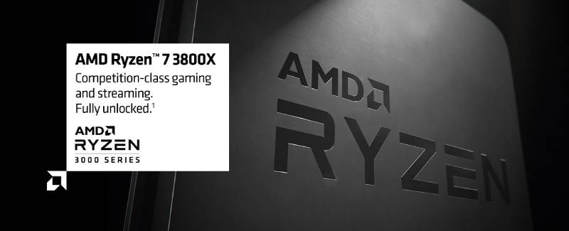 AMD CPU Ryzen 7 3800X 3.9GHz 8C/16T (AM4 GEN3)