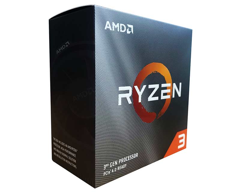 AMD CPU Ryzen 3 3300X 3.6 GHz 4C/8T (AM4 GEN3)
