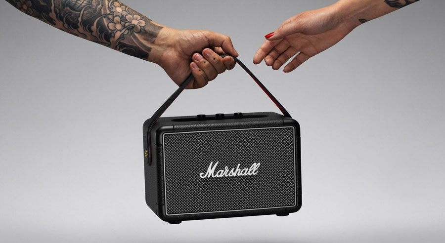 ซื้อ ลำโพง Marshall Speaker Bluetooth 2.1 Kilburn II Black ลำโพงคลาสิค, ลำโพงพกพา, ลำโพงบลูทูธ, ลำโพง Marshall, ลำโพง Bluetooth, ลำโพง Wi-Fi, ลำโพงไร้สาย, ราคาพิเศษ พร้อมโปรโมชั่นลดราคา ส่งฟรี ส่งเร็ว ทั่วไทย เฉพาะที่ www.bananastore.com