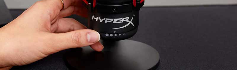 Hyper X Gaming Microphone Quadcast Standalone