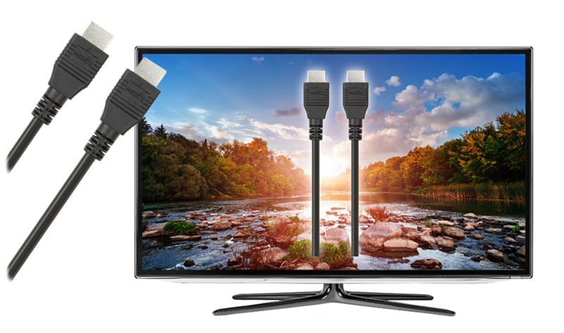 Belkin HDMI to HDMI Cable Hi-Speed with Ethernet and 4K Supported 1M. Black (F3Y020bt1M)