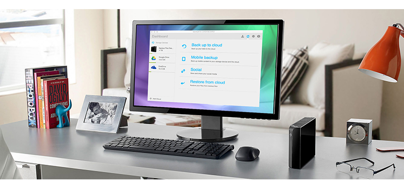 ฮาร์ดดิสก์ภายนอก Seagate Backup Plus Desktop Drive 8TB