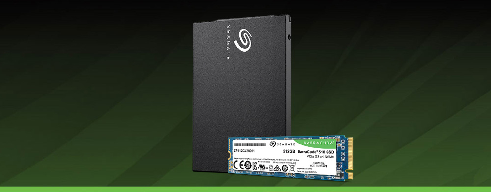 Seagate SSD Barracuda 510 M.2 256GB NVMe/PCIe R3050MB/s W1050 MB/s