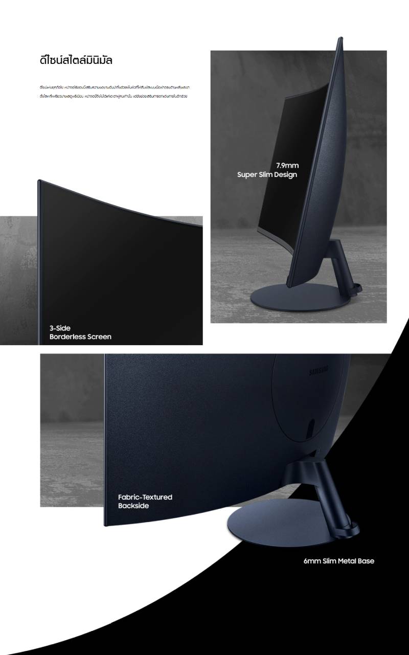 SAMSUNG MONITOR CURVED LC32T550FDEXXT
