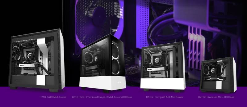 NZXT Computer Case H710 Matte White