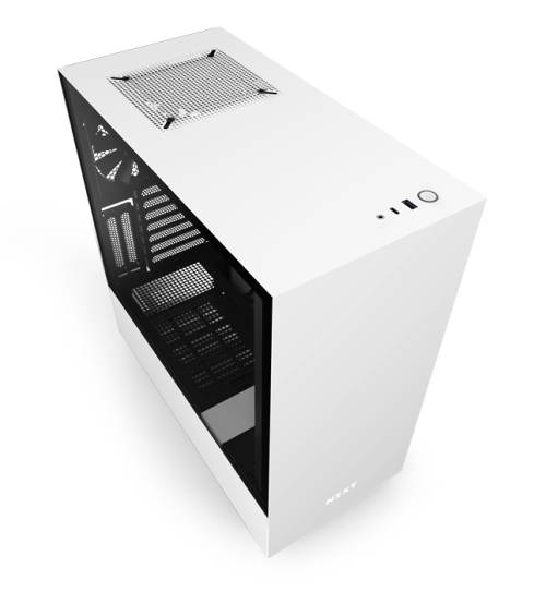 NZXT Computer Case H710 Matte White