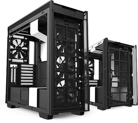 NZXT Computer Case H710 Matte White