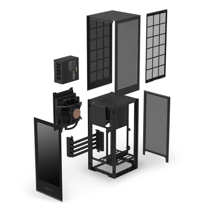 NZXT Computer Case  H1 Matte Black