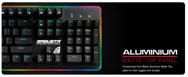 Signo Gaming Keyboard RGB Mechanical Magusta KB-781 Blue Switch