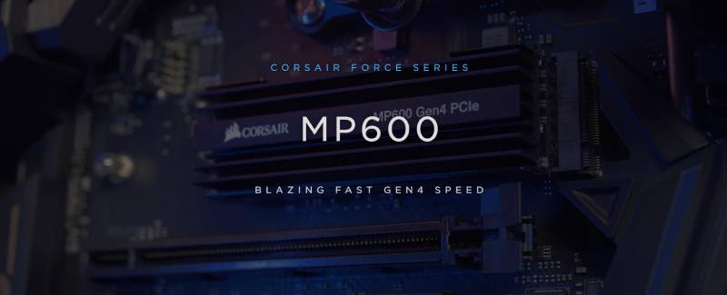Corsair SSD MP600 1TB PCIe M.2 2280 R4950MB/s W4250MB/s