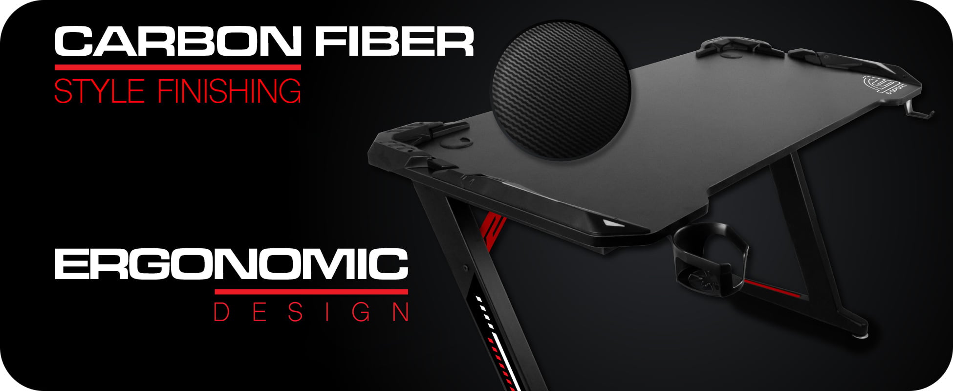 Signo Gaming Table Element GT-100 Black