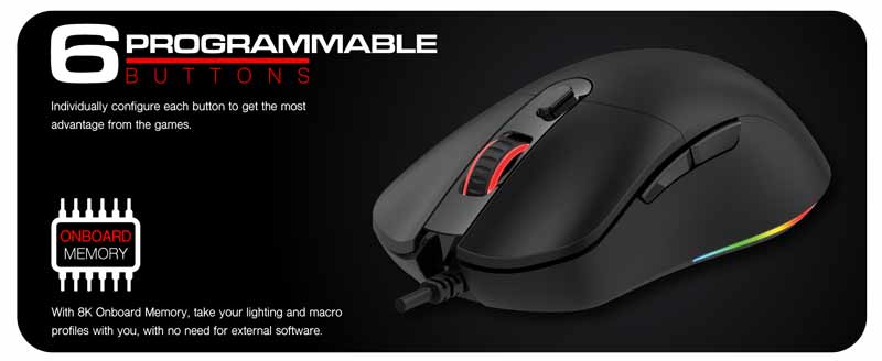 Signo Gaming Mouse Macro MAXXIS GM-991 Black