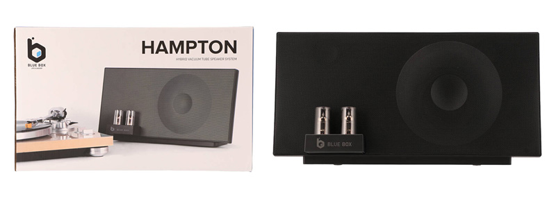 blue box bluetooth speaker hampton black