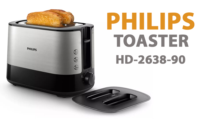 PHILIPS TOASTER HD-2638-90