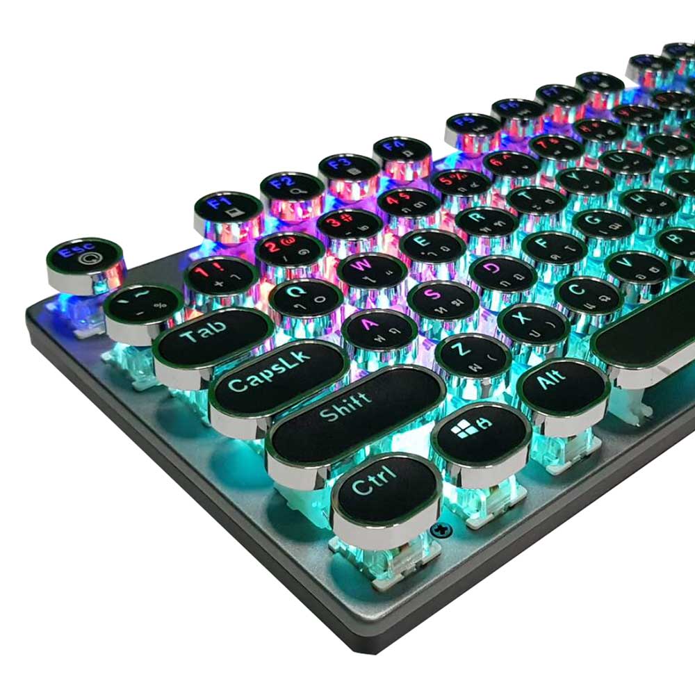 Philips Gaming Keyboard Mechanical (SPK8404) Grey Punk Key