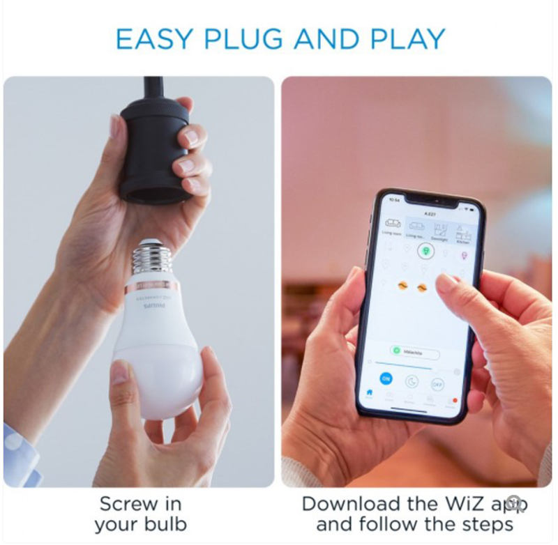 Wiz Starter Kits TunableWhite 9W 2 bulb with WiZmote
