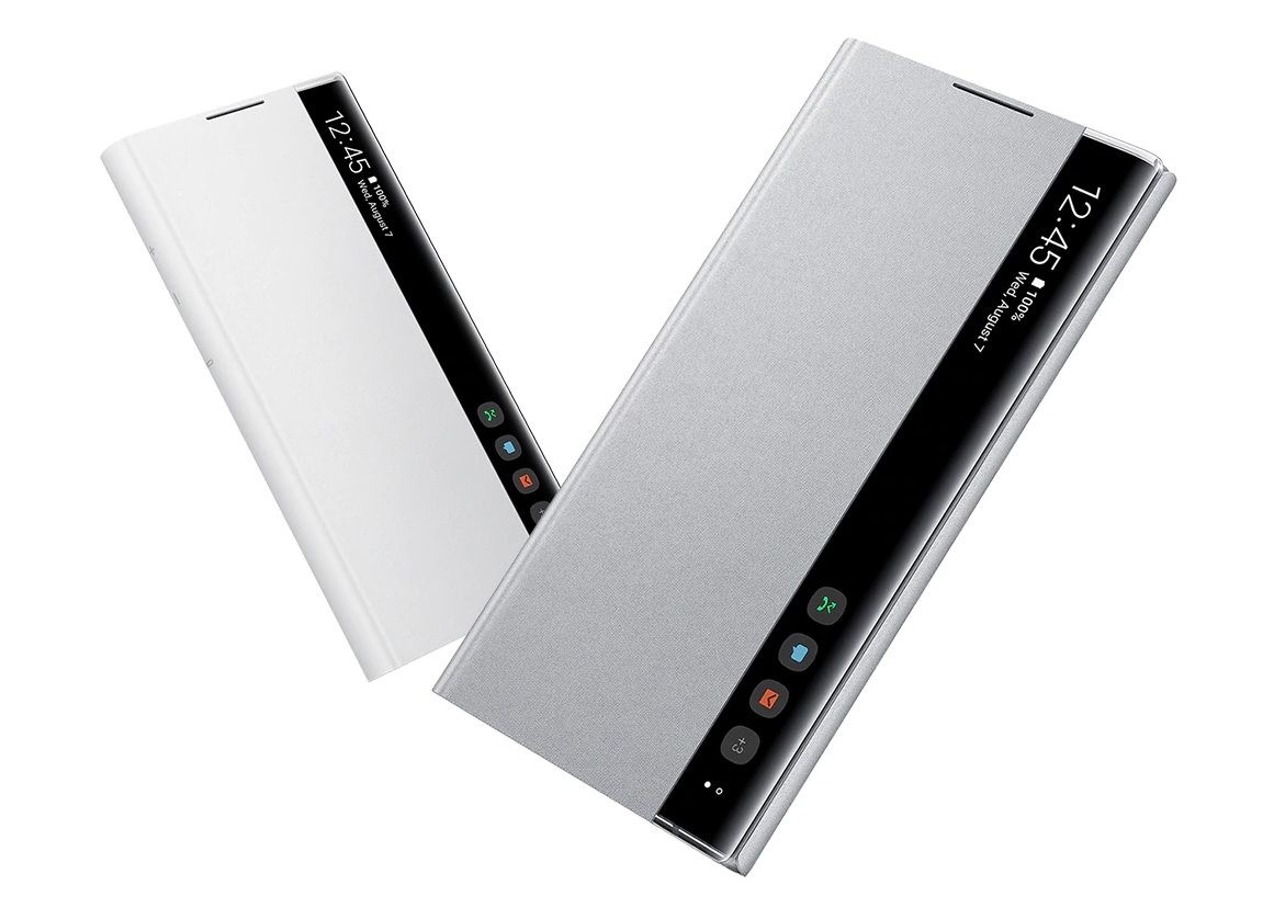 note10  clear view cover
