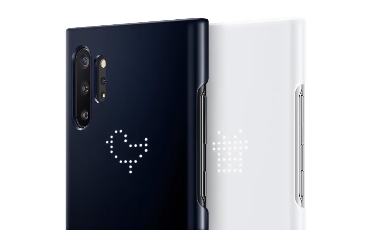 galaxy note10  led back cover